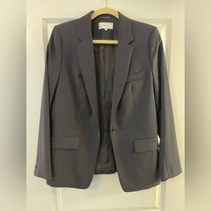 Reiss Larsson navy blue single breasted blazer